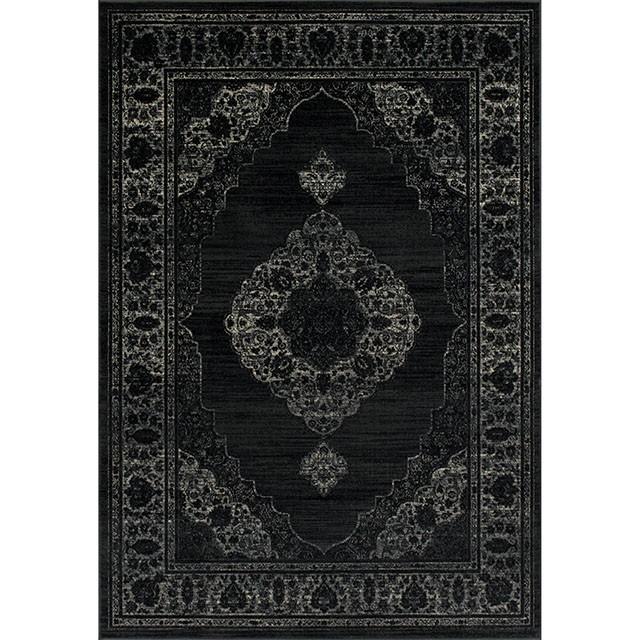 Kozlu Dark Gray 5' X 7' Area Rug Rug FOA East