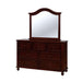 OLIVIA Dresser, Dark Walnut Dresser FOA East