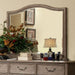 BELGRADE I Rustic Natural Tone Mirror Mirror FOA East