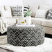 Patricia Black/Pattern Ottoman Ottoman FOA East