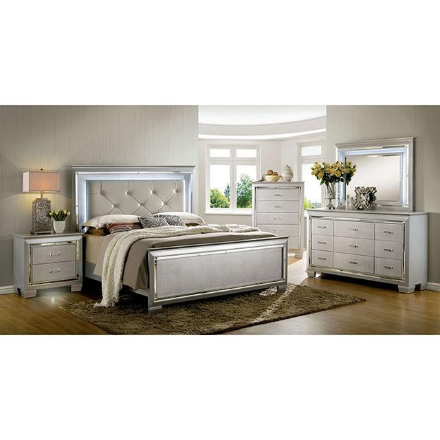 BELLANOVA Silver E.King Bed Bed FOA East