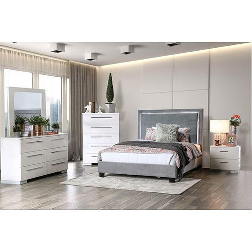 ERGLOW Queen Bed Bed FOA East