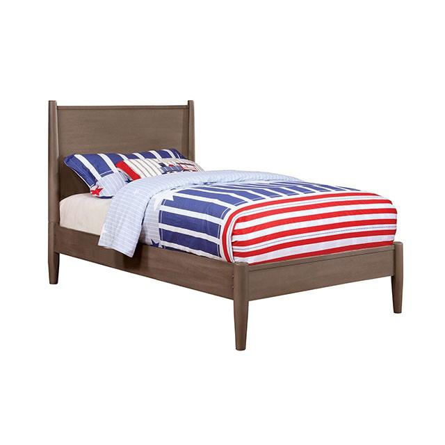 Lennart Gray E.King Bed Bed FOA East