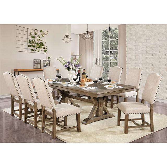 Julia Light Oak Dining Table Dining Table FOA East