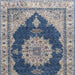 Payas Blue/Multi 5' X 7' Area Rug Rug FOA East