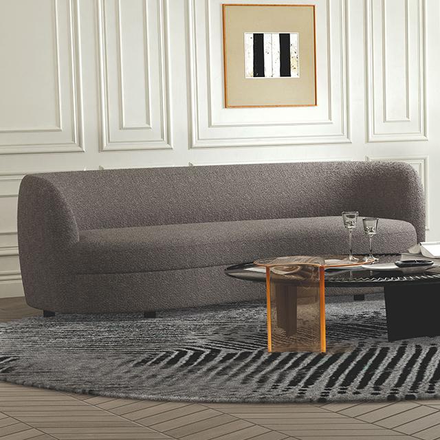 VERSOIX Sofa, Charcoal Gray Sofa FOA East