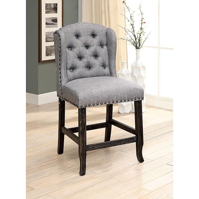 SANIA Counter Ht. Wingback Chair (2/CTN) Barstool FOA East