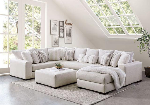 WARRENTON Sectional, Ivory Sectional FOA East