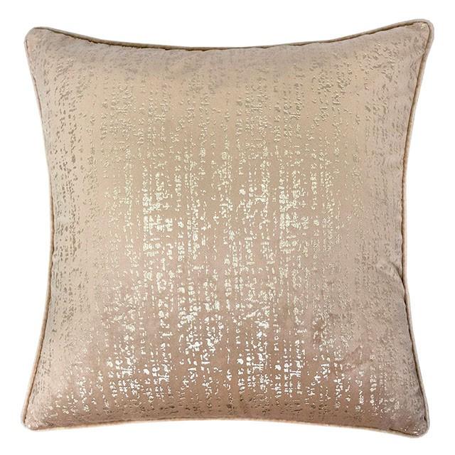 Belle Beige 20" X 20" Pillow, Beige Pillow FOA East