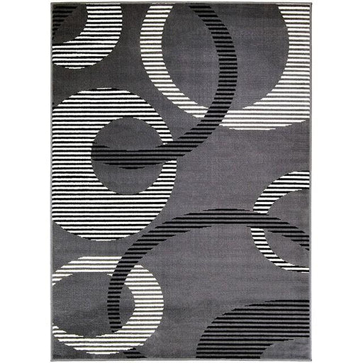 Blitar Dark Gray 5' X 7' Area Rug Rug FOA East