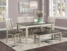 Frances Rustic Dining Table Dining Table FOA East