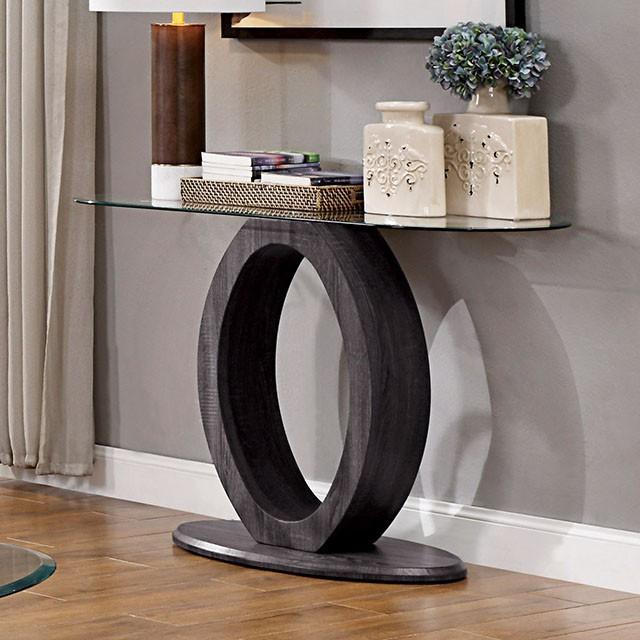 Lodia Gray Sofa Table Sofa Table FOA East