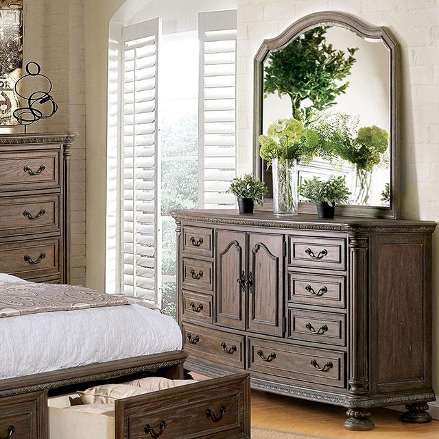 Persephone Rustic Natural Tone Dresser Dresser FOA East