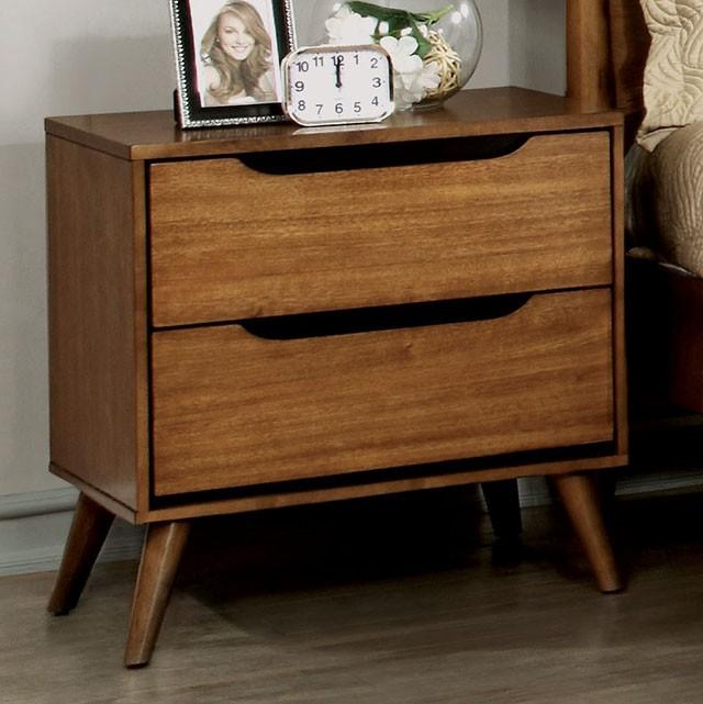 Lennart Oak Night Stand Nightstand FOA East