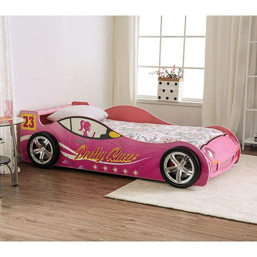 PRETTY GIRL CAR BED Twin Bed, Pink Bed FOA East