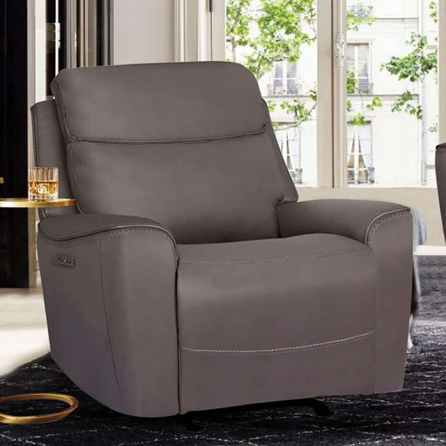 ARTEMIA Power Recliner, Gray Recliner FOA East