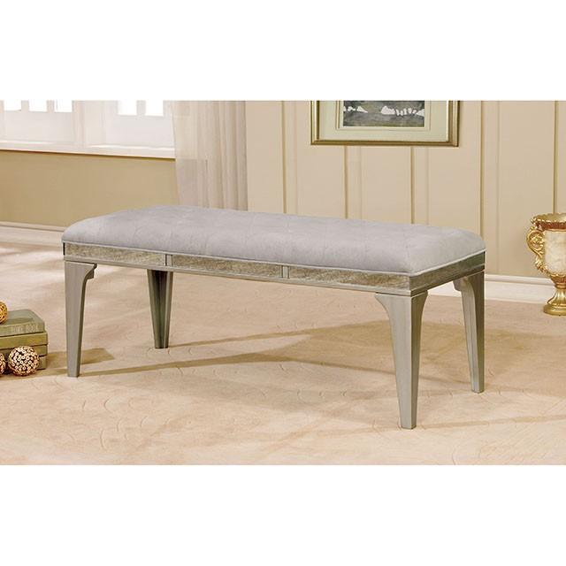 DIOCLES Silver/Light Gray Bench Bench FOA East