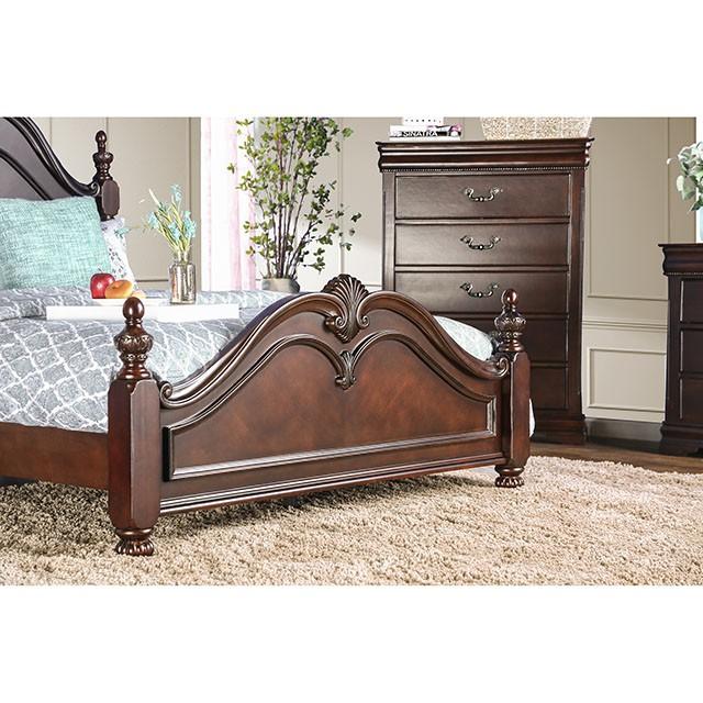 Mandura Cherry Queen Bed Bed FOA East