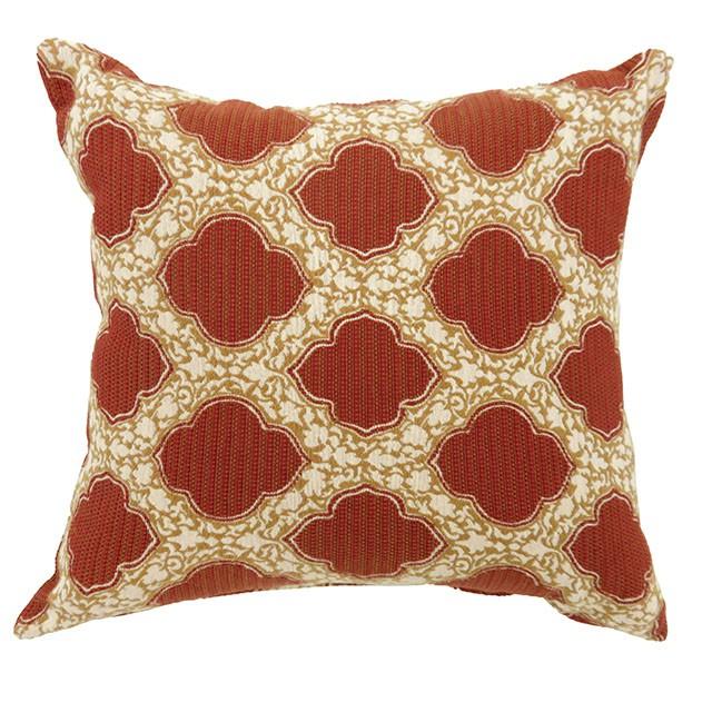 ROXY 22" X 22" Pillow, Red (2/CTN) Pillow FOA East