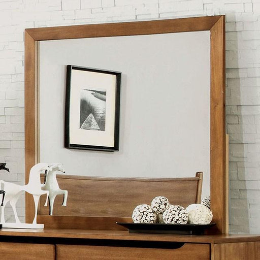 Lennart Oak Rectangular Mirror Mirror FOA East