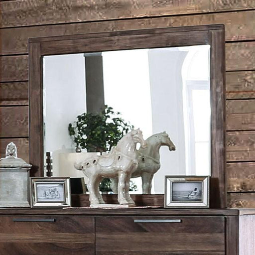 Hankinson Rustic Natural Tone Mirror Mirror FOA East