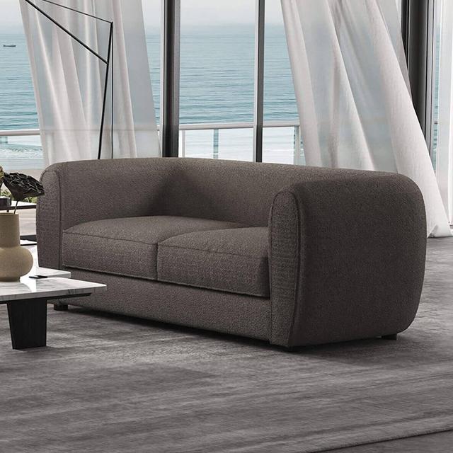 VERDAL Loveseat, Charcoal Gray Loveseat FOA East