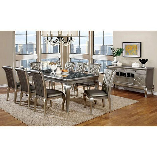 AMINA Champagne 84" Dining Table Dining Table FOA East