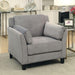 YSABEL Warm Gray Chair, Warm Gray (K/D) Chair FOA East