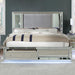 BELLADONNA E.King Bed, Silver Bed FOA East