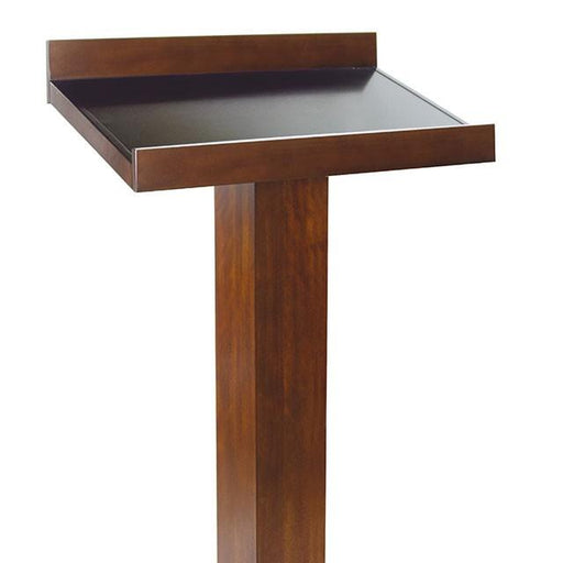 Catalia Dark Oak/Espresso Book Stand Accent Table FOA East