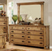 PIONEER Weathered Elm Dresser Dresser FOA East