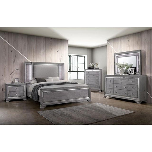 Alanis Light Gray Dresser Dresser FOA East