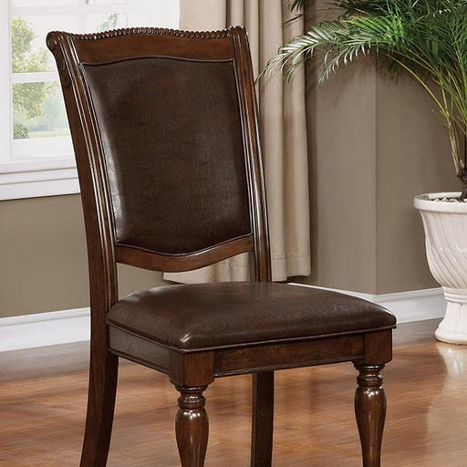 Alpena Brown Cherry/Espresso Side Chair (2/CTN) Dining Chair FOA East