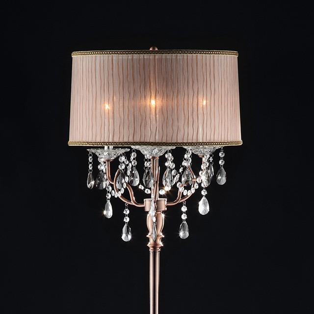 CECELIA Floor Lamp, Hanging Crystal Lamp FOA East