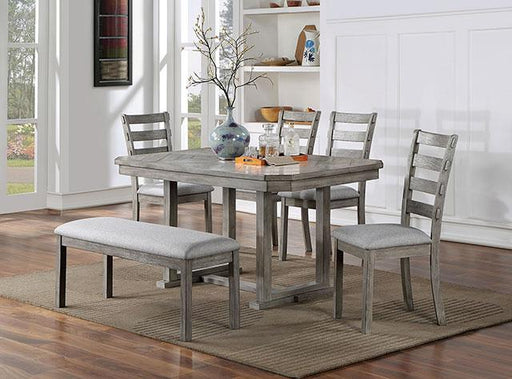 LAQUILA Dining Table, Gray Dining Table FOA East