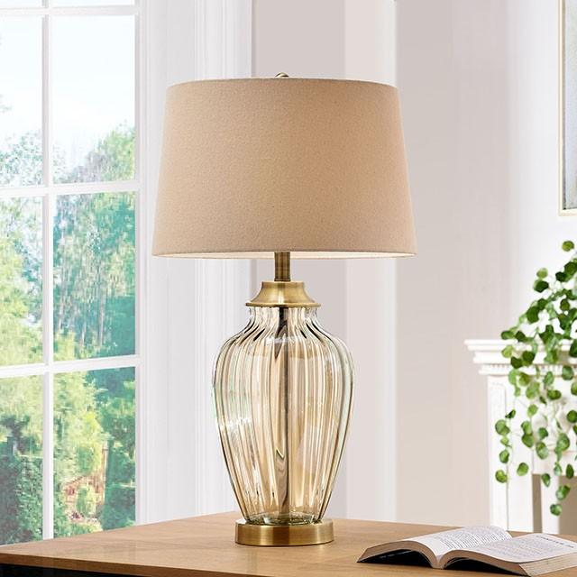 Lee Translucent 28.5"H Table Lamp Table Lamp FOA East