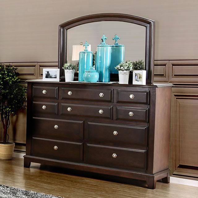 Litchville Brown Cherry Dresser Dresser FOA East