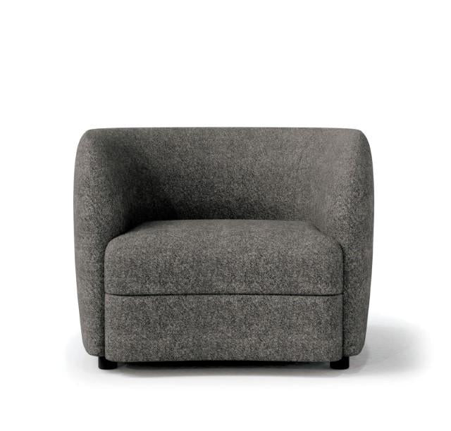 VERSOIX Chair, Charcoal Gray Chair FOA East