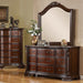 Monte Vista I Brown Cherry Dresser Dresser FOA East