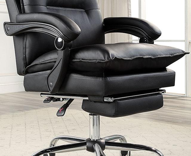 PERCE Office Chair, Black Chair FOA East