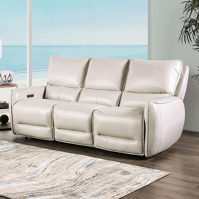 PHINEAS Power Sofa, Beige Sofa FOA East