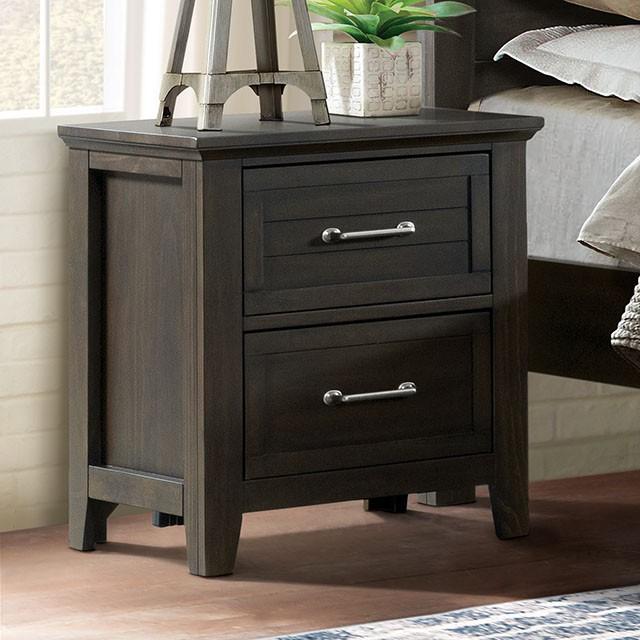 ALAINA Night Stand With USB Plug Nightstand FOA East