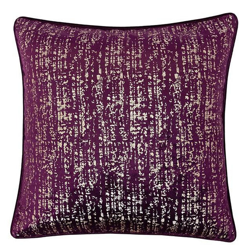 Belle Purple 20" X 20" Pillow, Purple Pillow FOA East