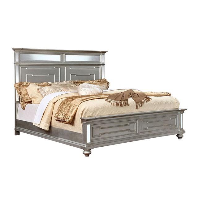 Salamanca Silver Cal.King Bed Bed FOA East