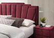 FLORIZEL E.King Bed, Red Bed FOA East