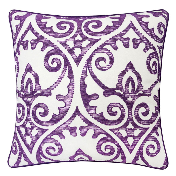 Jorja Purple 20" X 20" Pillow, Purple Pillow FOA East