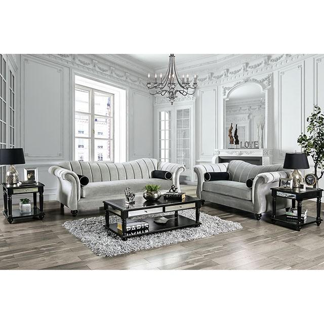 Marvin Pewter Sofa Sofa FOA East