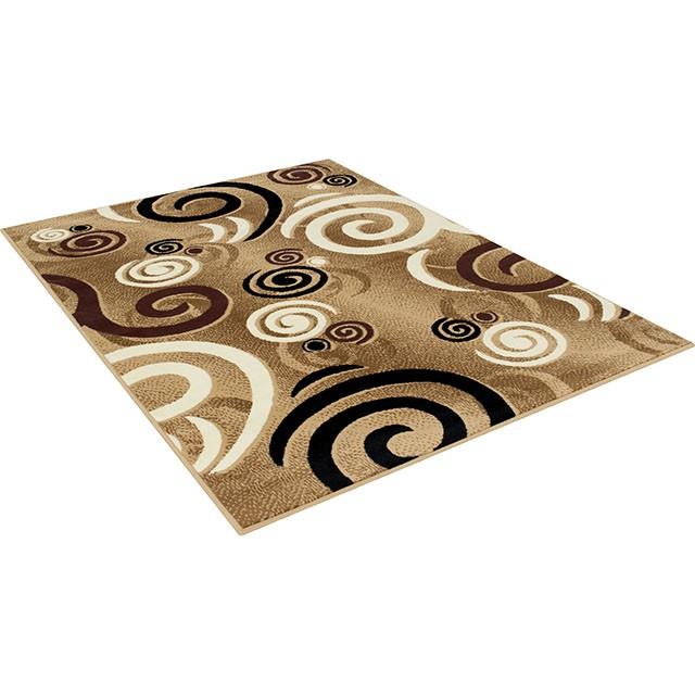 Blitar Brown 5' X 7' Area Rug Rug FOA East