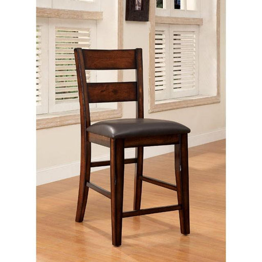 DICKINSON II Dark Cherry Counter Ht. Chair (2/CTN) Dining Chair FOA East