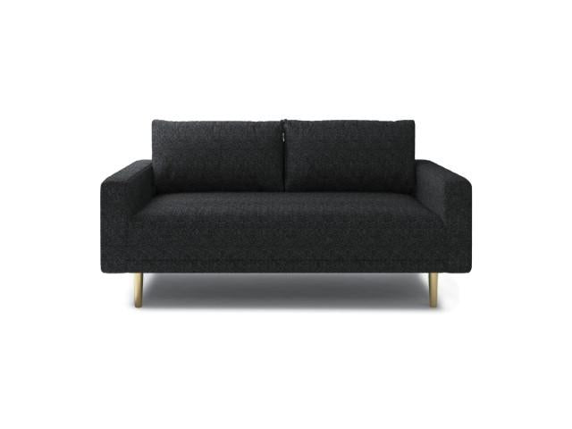 ELVERUM Loveseat, Black Loveseat FOA East